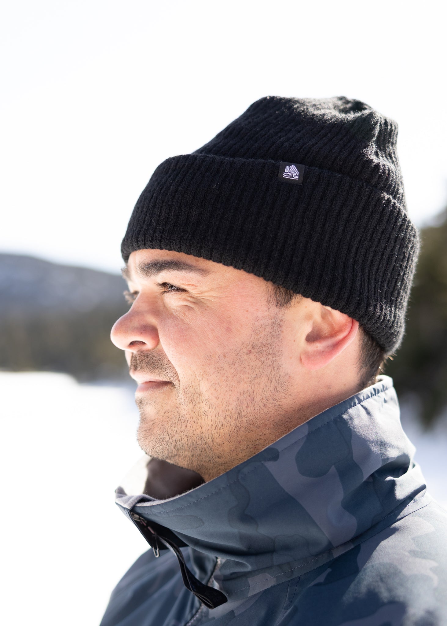 Chunky Rib Cuffed Beanie