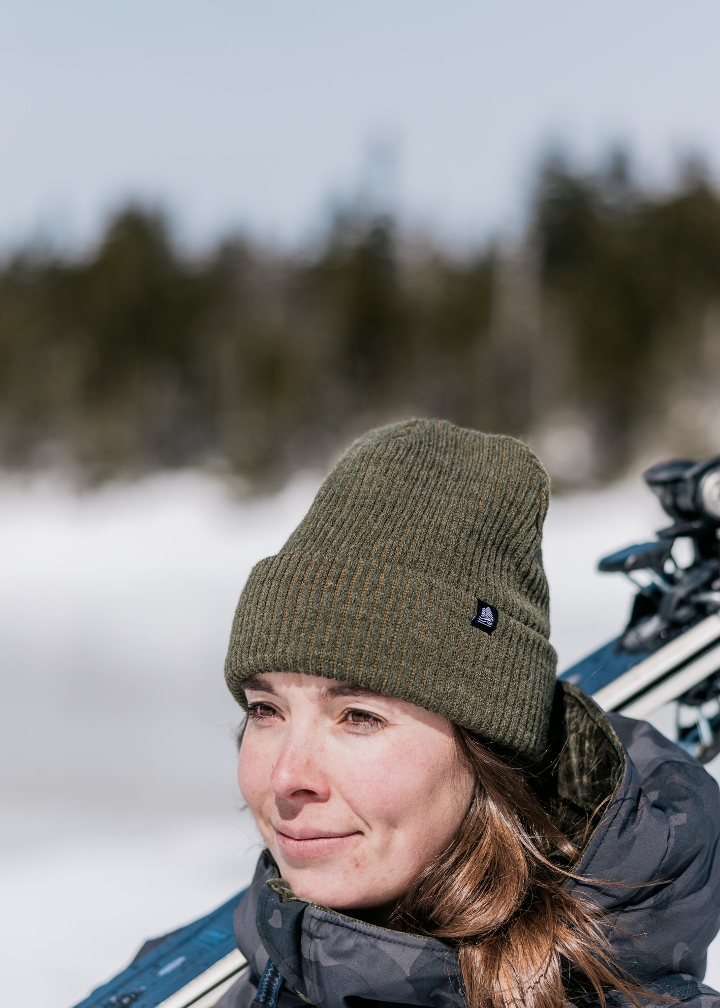 Chunky Rib Cuffed Beanie
