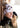 Cowhide Midi Faux Fur Pom Beanie