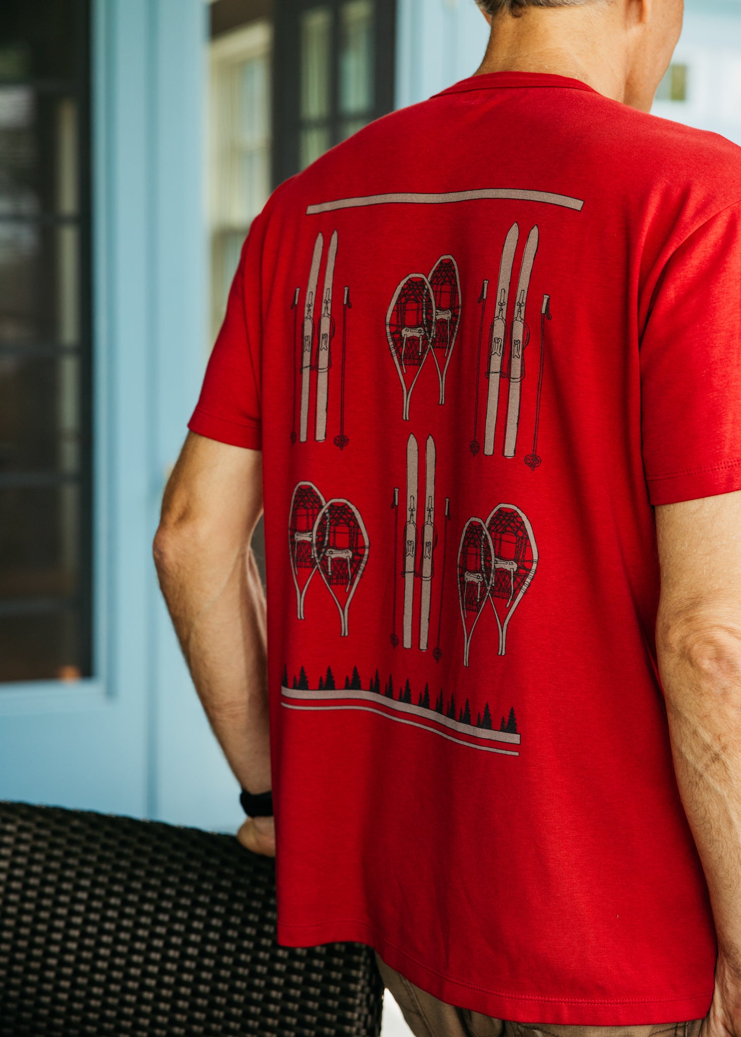 Men's Nordic Sports Graphic Interlock Tee