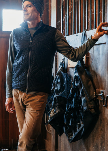 Men's Reversible Wool Venture Vest