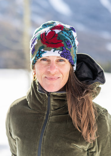 Graffiti Garden Skully Beanie