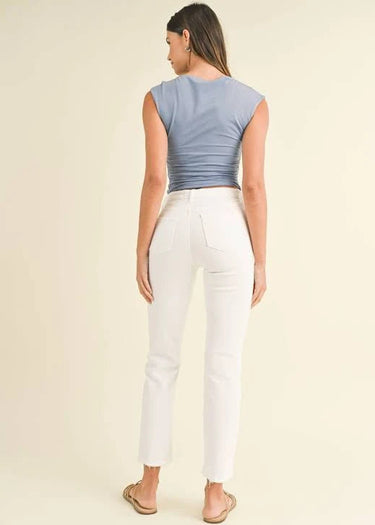 The Hem Detail Comfort Straight
