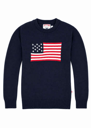 Bristol American Flag Sweater