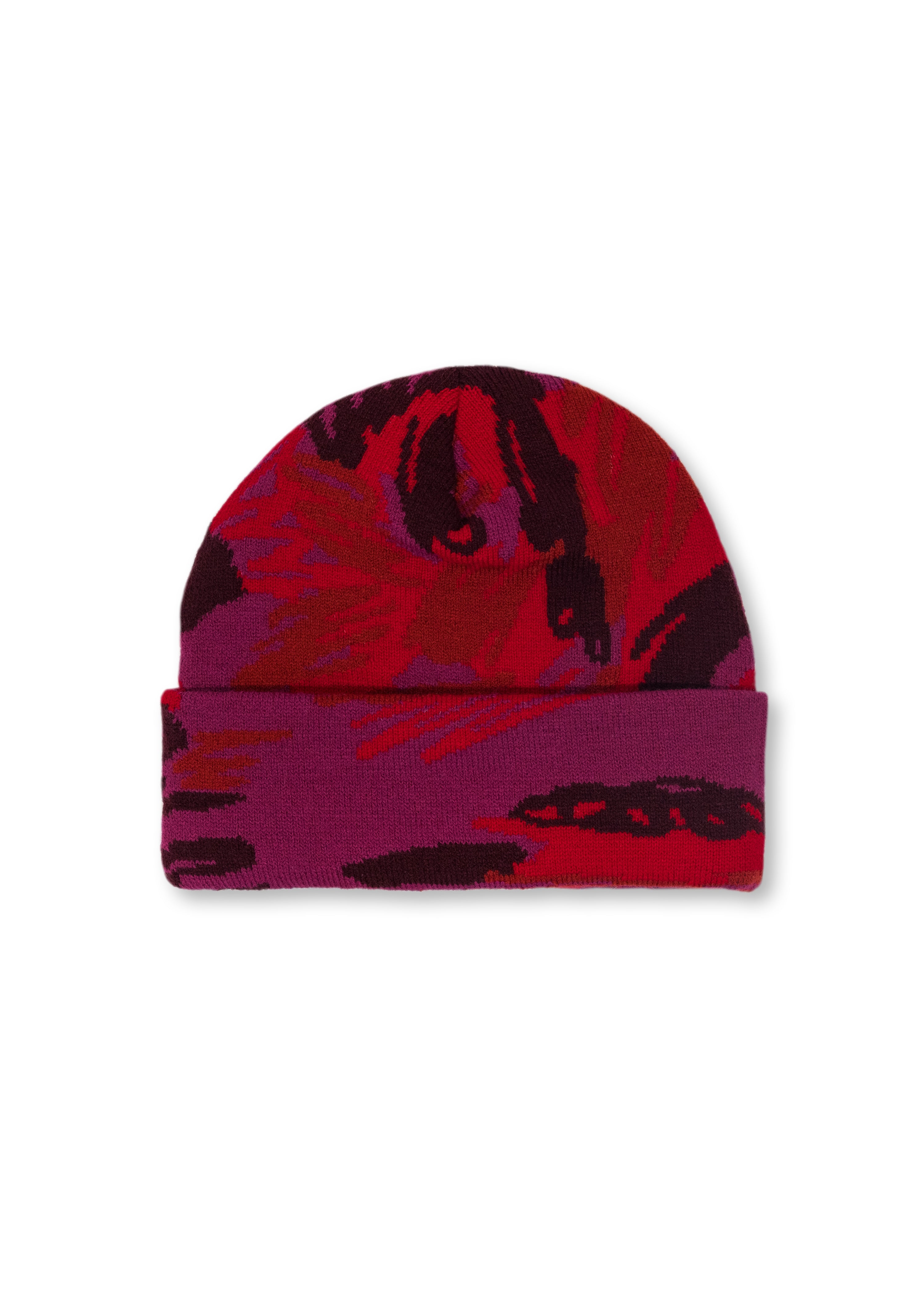 Ruby Scribble Beanie