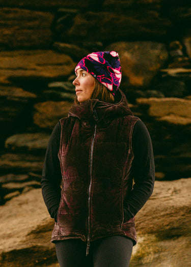 Blooms Skully Beanie