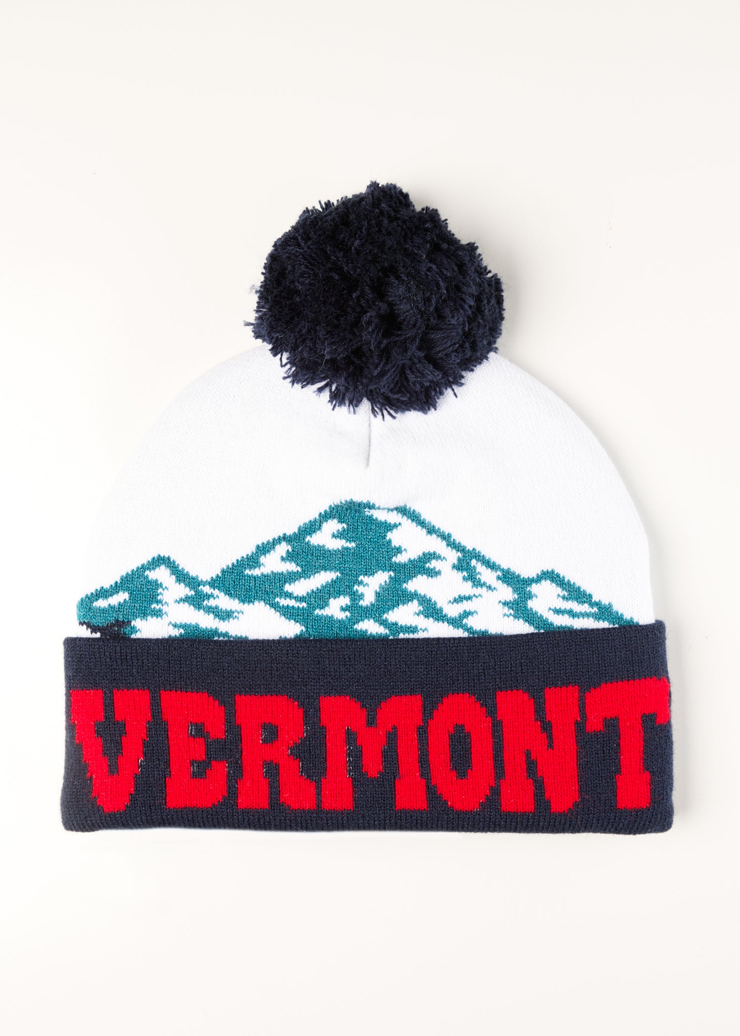 Vermont Cuffed Pom Beanie