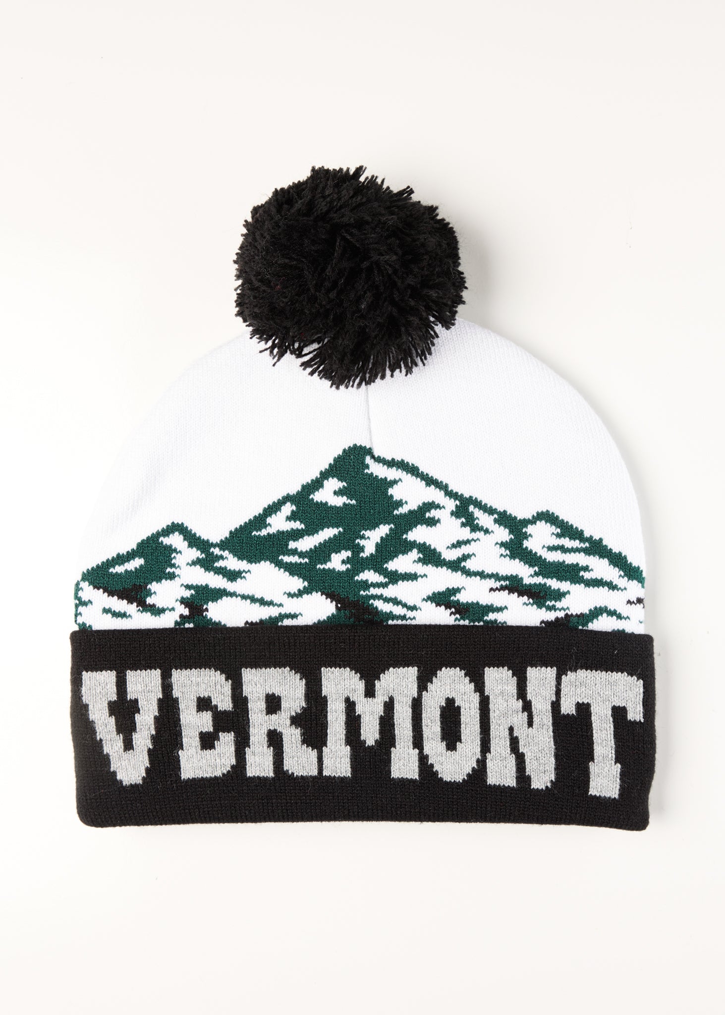 Vermont Cuffed Pom Beanie