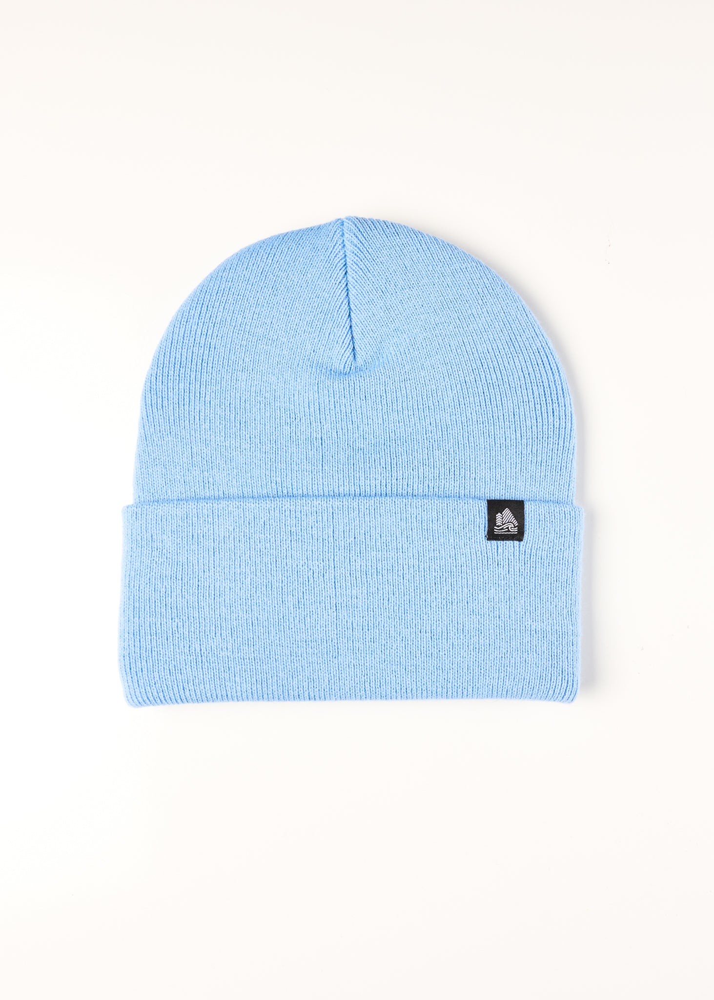 Classic Cuffed Ribbed Beanie w/Pinch Label