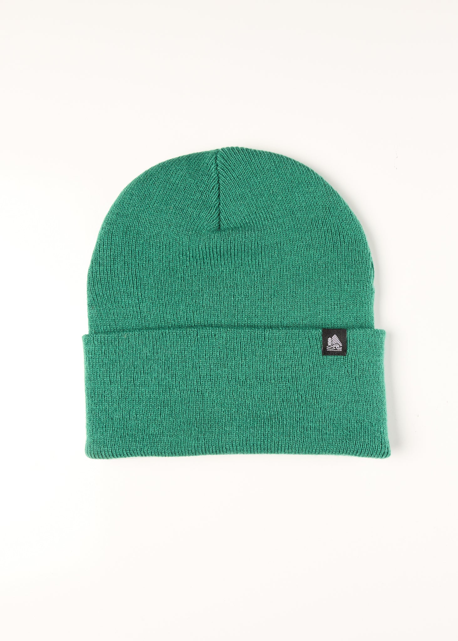 Classic Cuffed Ribbed Beanie w/Pinch Label