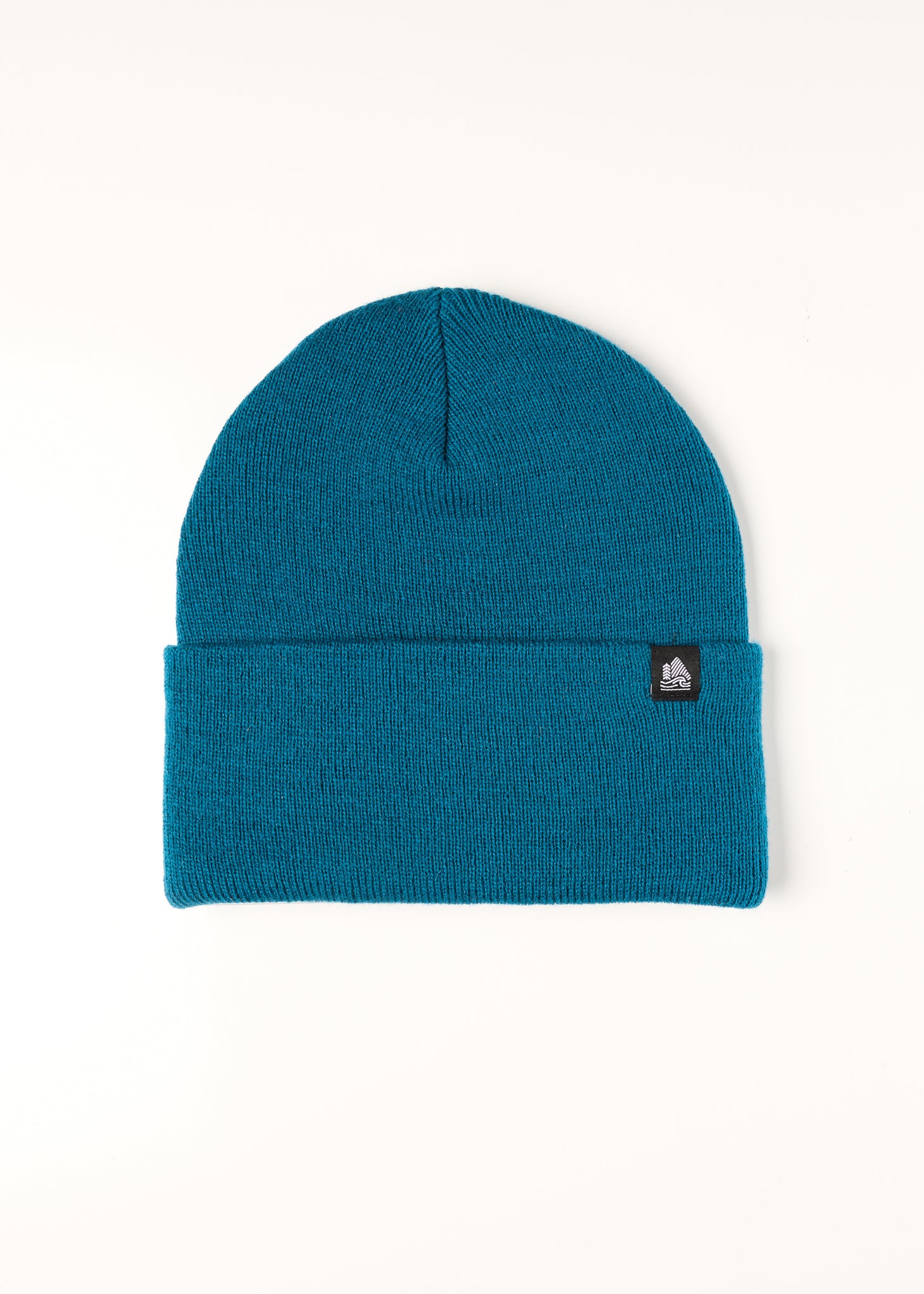 Classic Cuffed Ribbed Beanie w/Pinch Label