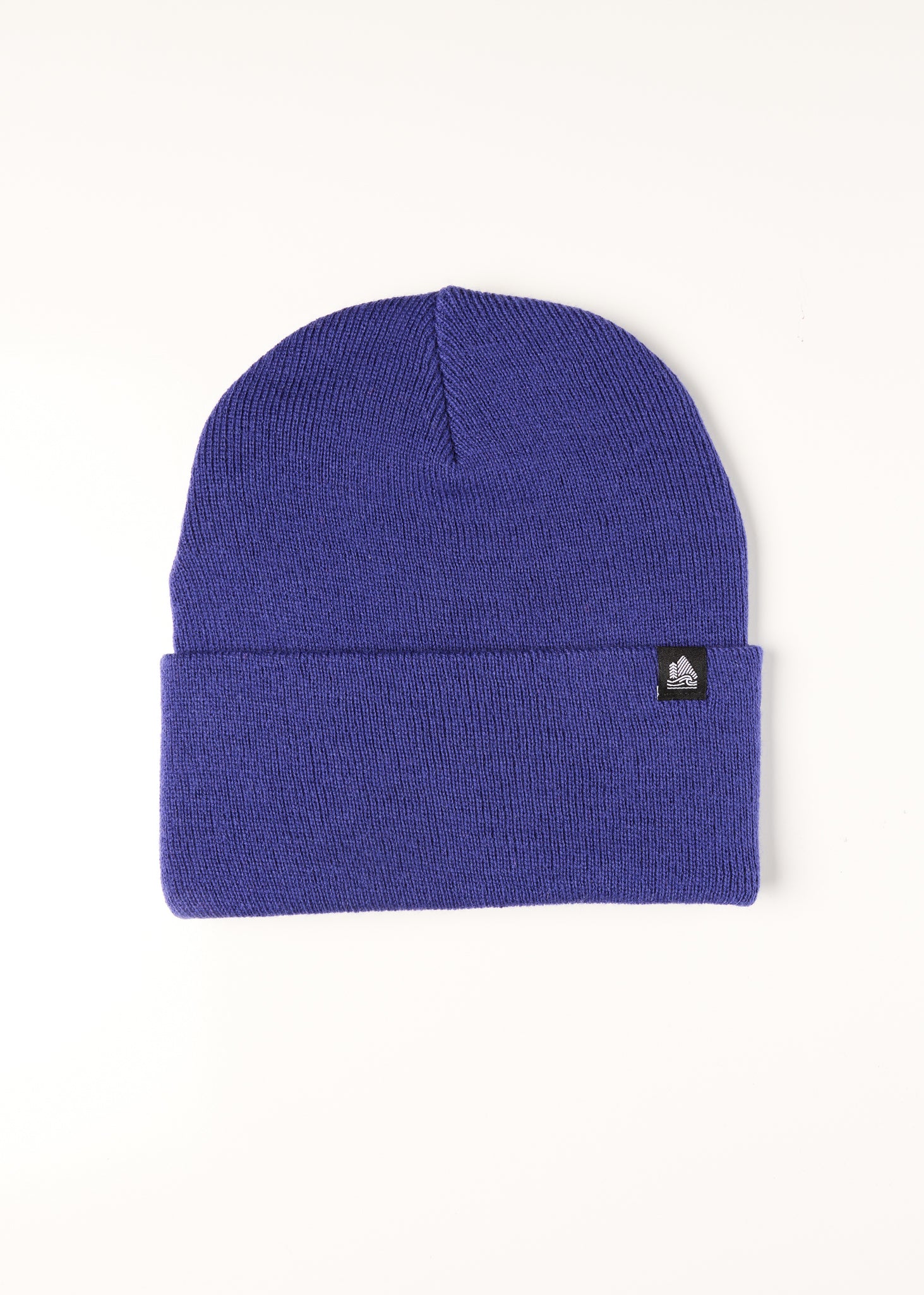 Classic Cuffed Ribbed Beanie w/Pinch Label
