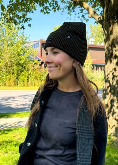 Wide Rib Cuffed Beanie