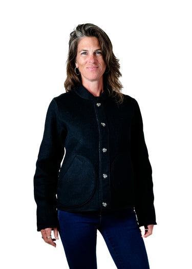 Women's Reversible Wool Shacket