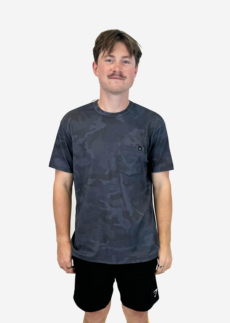 Men's Camo Interlock PKT Tee