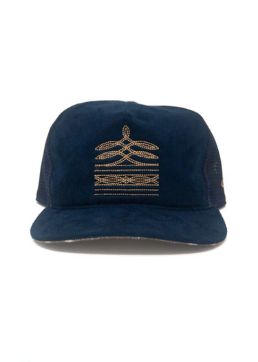 The Roper Suede Trucker Hat