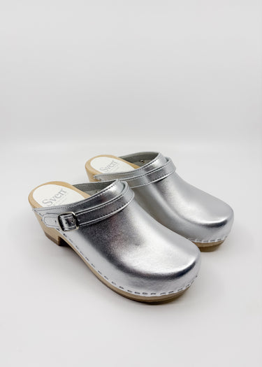 Sling Strap Mid Heel Clog