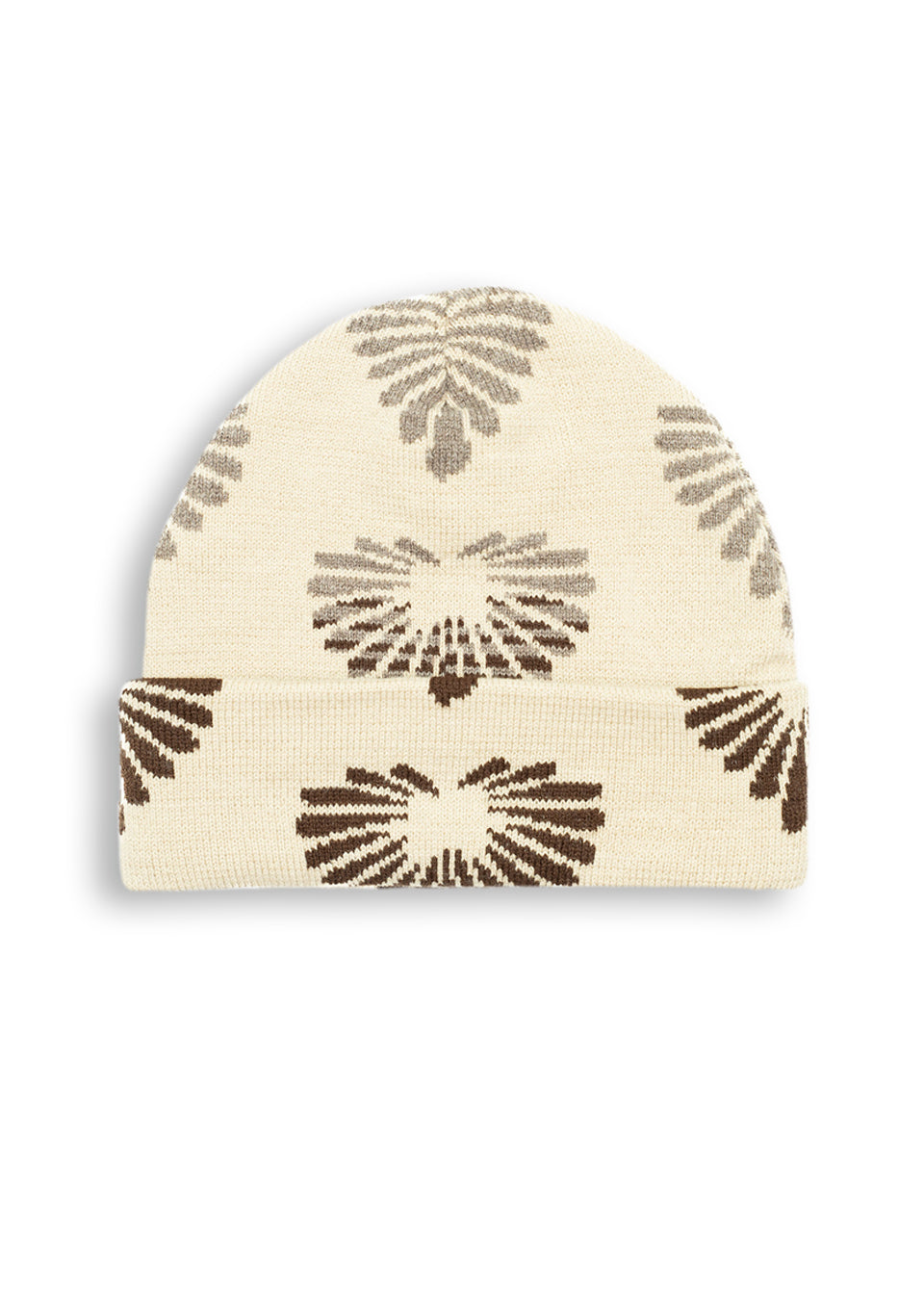 Palm Heart Cuffed Beanie
